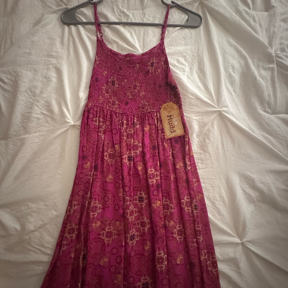BRAND NEW!! Mudd Magenta Floral Kids Dress